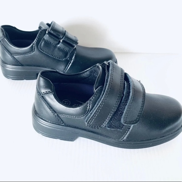 New Crane Black Leather School Shoes AU Size 11 (kids) - Picture 4 of 8